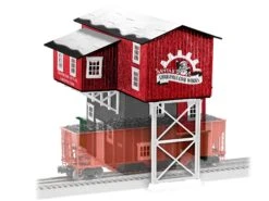 Lionel 2229320 O Gauge Christmas Coal Works Lighted Coaling Station (Plug-Expand-Play) -Lionel Sales Store 2229320NaughtyListCoalingStationwithhopper