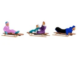 Lionel 1930210 O Gauge Sled Kids 3 Pack Of Figures