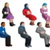 Lionel 1930220 O Gauge Sitting People 6 Pack Of Figures -Lionel Sales Store lionel 1930220 o gauge sitting people 6 pack of figures