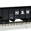 Lionel 1954030 HO Scale 2-Bay Open Hopper Norfolk & Western N&W 95338 -Lionel Sales Store lionel 1954030 ho scale 2 bay open hopper norfolk western n w 95338
