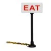 Lionel 1956210 HO Scale Lighted Restaurant/Diner "EAT" Sign -Lionel Sales Store lionel 1956210 ho scale lighted restaurant diner eat sign