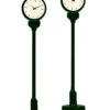 Lionel 1956310 HO Scale Green Lighted Clock 2 Pack 1 Lionel 1956310 HO Scale Green Lighted Clock 2 Pack -Lionel Sales Store lionel 1956310 ho scale green lighted clock 2 pack
