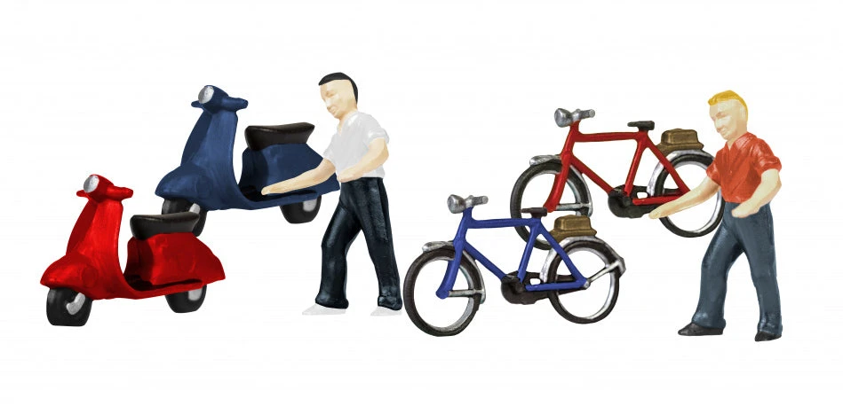 Lionel 1957150 HO Scale Bicycles And Scooters 3 Lionel 1957150 HO Scale Bicycles And Scooters