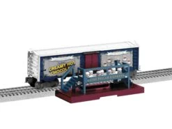 Lionel 2028120 O Gauge The Polar Express™ Operating Hot Chocolate Boxcar With Platform
