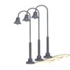 Lionel 2056110 HO Scale Gooseneck Lamps Street Lights 3 Pack -Lionel Sales Store lionel 2056110 ho scale gooseneck lamps street lights 3 pack