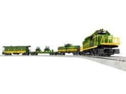 Lionel 2123040 O Gauge John Deere GP38 LionChief Train Set