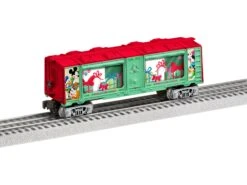 Lionel 2128350 O Gauge Mickey & Friends Operating Present Boxcar
