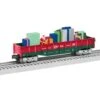 Lionel 2228130 O Gauge Christmas Chasing Gondola -Lionel Sales Store lionel 2228130 o gauge christmas chasing gondola