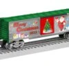 Lionel 2228150 O Gauge 2022 Christmas Boxcar -Lionel Sales Store lionel 2228150 o gauge 2022 christmas boxcar