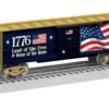Lionel 2228410 O Scale Illuminated American Flag Boxcar -Lionel Sales Store lionel 2228410 o scale illuminated american flag boxcar