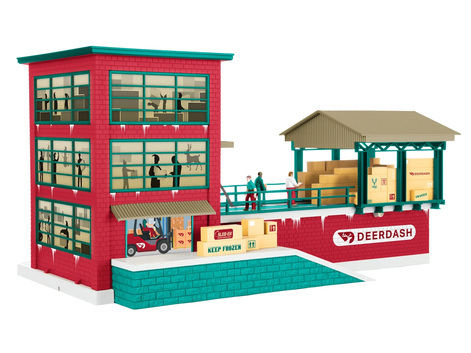 Lionel 2229210 O Gauge Deer Dash Transfer Station (Plug-Expand-Play) 3 Lionel 2229210 O Gauge Deer Dash Transfer Station (Plug-Expand-Play)