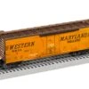 Lionel 2243311 Standard O Gauge Insulated Boxcar Western Maryland 7 -Lionel Sales Store lionel 2243311 standard o gauge insulated boxcar western maryland 7