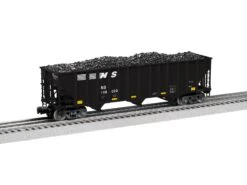 Lionel 2326100 O Scale 100 Ton Open Hopper Norfolk Southern "Yellow Pier 6" NS 2 Pack A -Lionel Sales Store lionel 2326100 o scale 100 ton open hopper norfolk southern yellow pier 6 ns 2 pack a 3