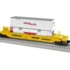 Lionel 2328320 O Gauge Maxi Stack Well Car With Container Trailer Train TTX -Lionel Sales Store lionel 2328320 o gauge maxi stack well car with container trailer train ttx