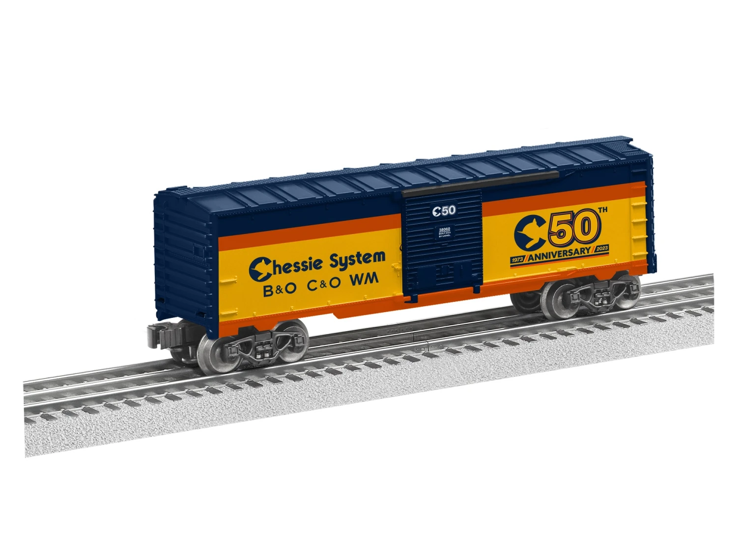 Lionel 2338060 O Gauge Chessie System 50th Anniversary Boxcar 3 Lionel 2338060 O Gauge Chessie System 50th Anniversary Boxcar