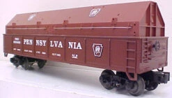 Lionel 6-17406 O Gauge Gondola With Coil Covers Pennsylvania Railroad PRR - NOS