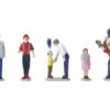 Lionel 6-24124 O Gauge Lionelville Carnival People Pack, Pewter Figures -Lionel Sales Store lionel 6 24124 straight o gauge pewter figures lionelville carnival people pack