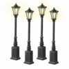 Lionel 6-24156 O Gauge Lionelville Street Lamps 4 Pack -Lionel Sales Store lionel 6 24156 o gauge lionelville street lamps 4 pack nos