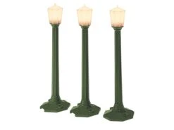 Lionel 6-29247 O Gauge Classic Street Lamps Green (3-Pack)