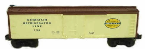 Lionel 6-5708 O Gauge Reefer Armour - NOS 3 Lionel 6-5708 O Gauge Reefer Armour - NOS