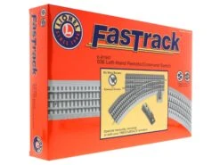 Lionel 6-81947 O Gauge O-36 FasTrack Remote Left Hand Switch -Lionel Sales Store lionel 6 81947 o gauge o 36 fastrack remote lh switch b 1