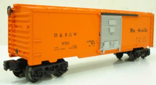 Lionel 6-9705 O Gauge Boxcar Denver Rio Grande And Western DRG&W - NOS 3 Lionel 6-9705 O Gauge Boxcar Denver Rio Grande And Western DRG&W - NOS