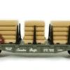 Lionel 6-16903 O Gauge Canadian Pacific Flatcar With Wood Load - NOS -Lionel Sales Store s l1600